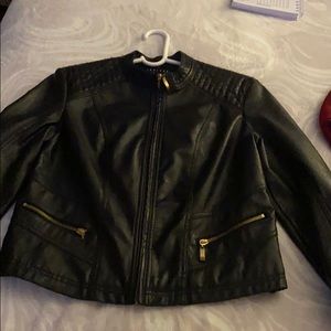 Leather jacket